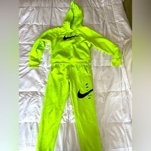 Matching Nike sweat suit